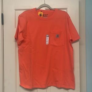 Carhartt Women’s Loose Fit Shirt / Tee / Tshirt NWT /Coral